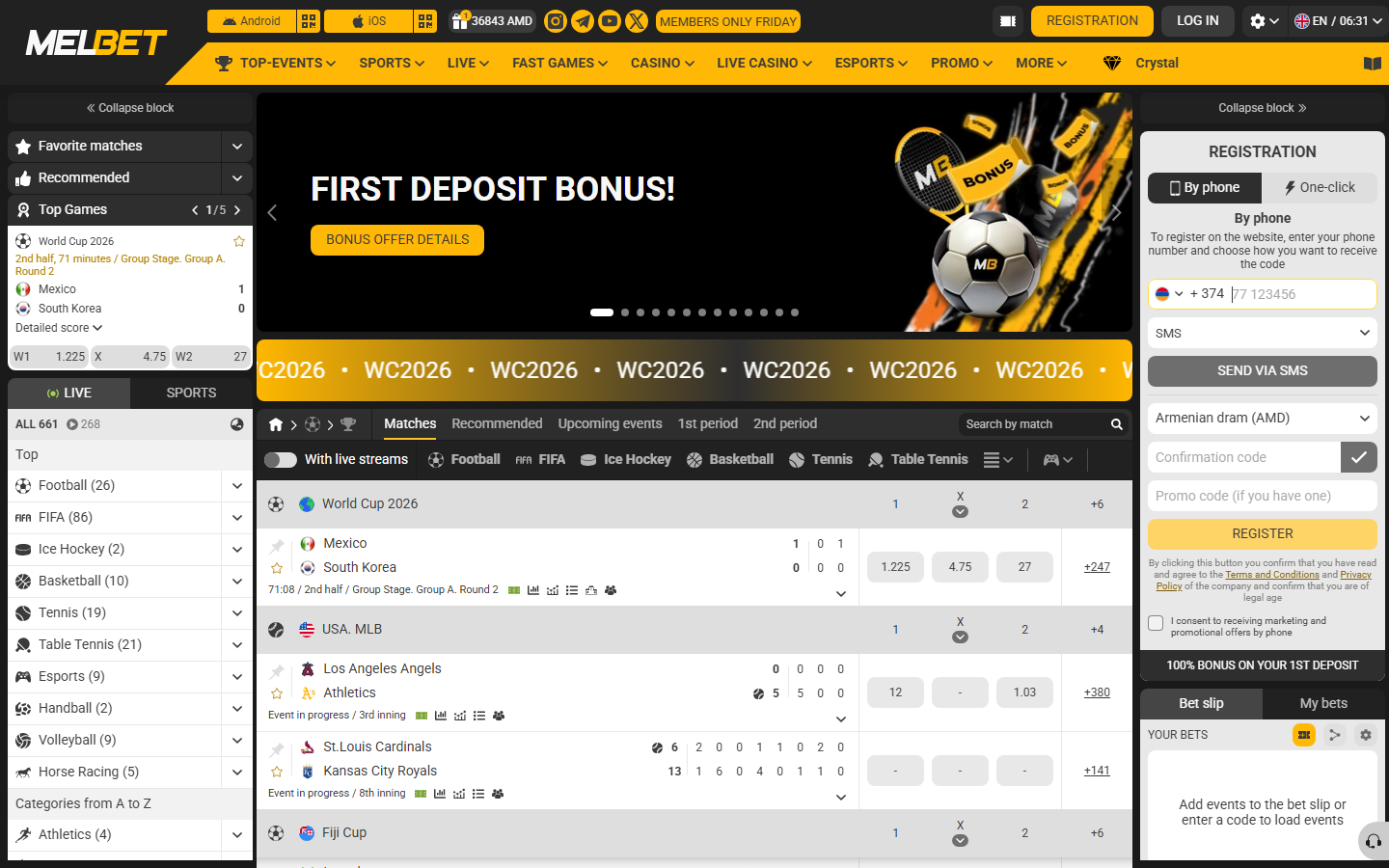 Melbet public page screenshot for Money Train checks